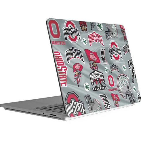 Ohio State University Pattern Surface Laptop Studio Skin